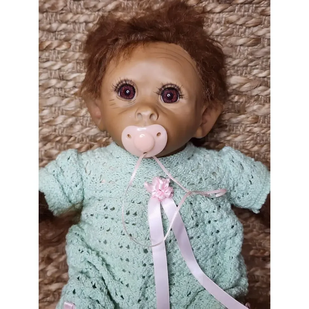 The Ashton-Drake Galleries So Truly Real Baby Monkey Doll Clementine 14